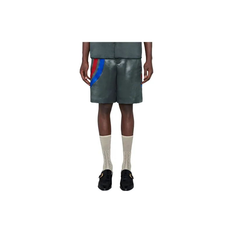 GUCCI Casual Shorts Men's Dark Gray-2