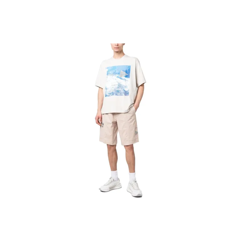 Adidas Terrex Logo Print Technical Shorts-1