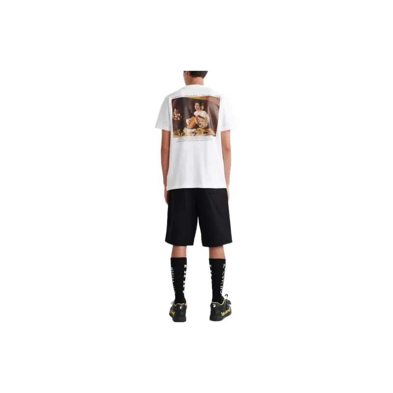 OFF WHITE Caravaggio Lute Slim S/S T Shirt-2