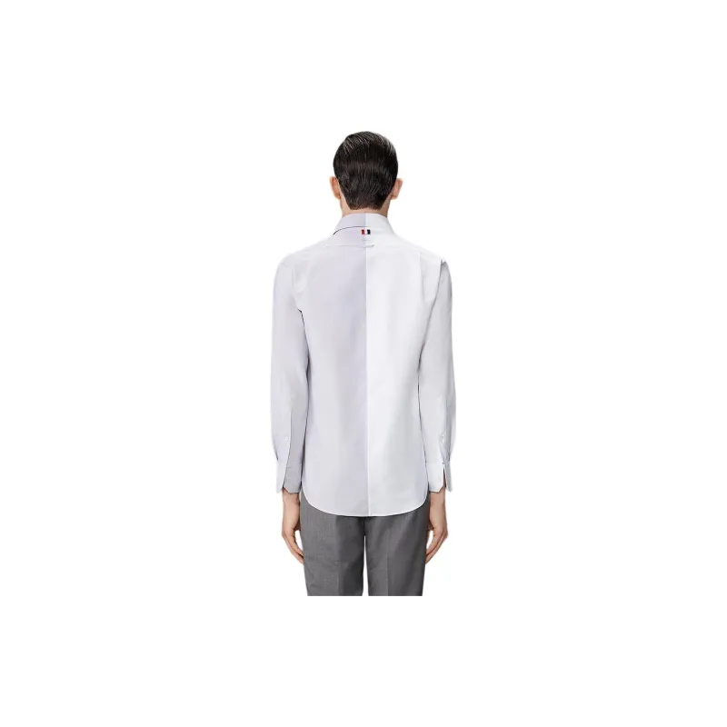 THOM BROWNE Funmix Oxford Shirt-3