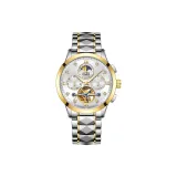9303-Gold White Dial