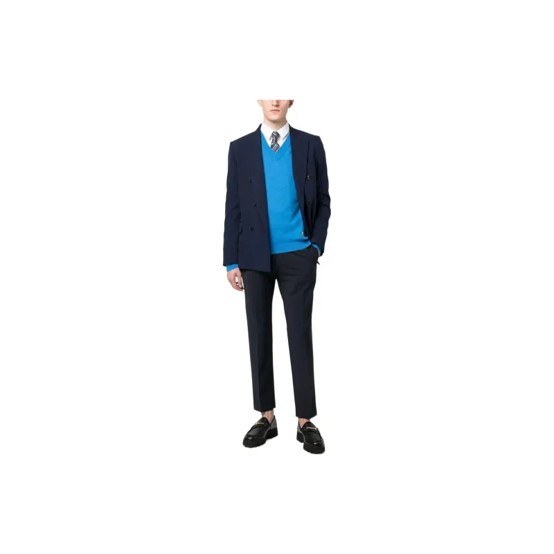 GUCCI V neck Horsebit detail Sweater-1