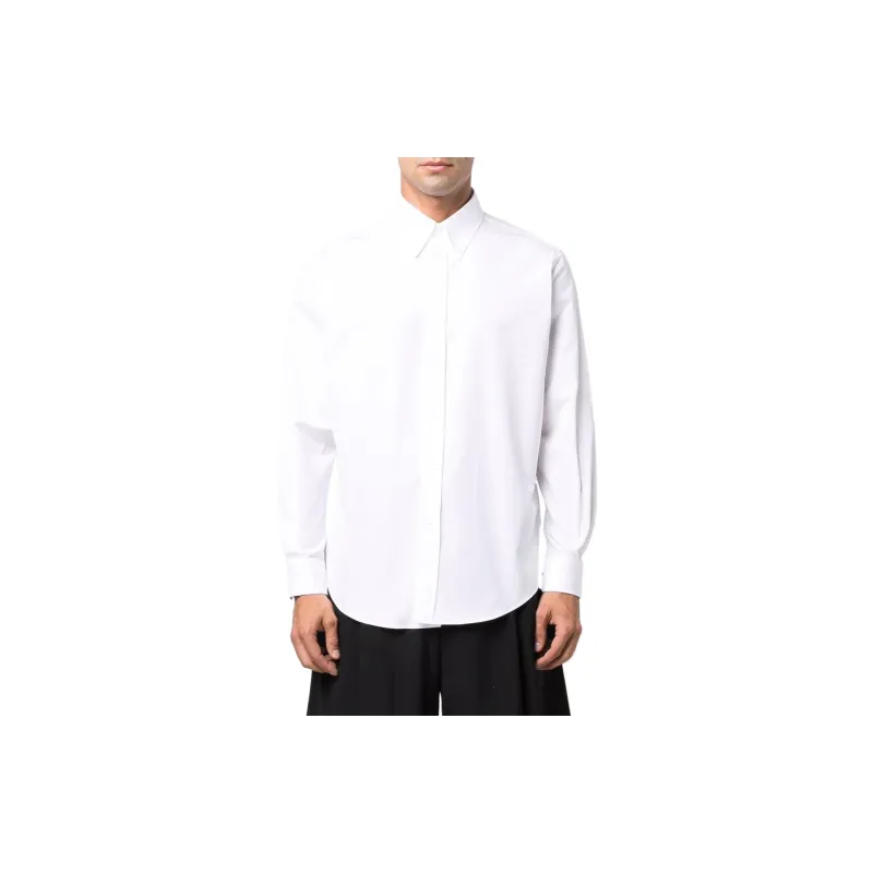 MOSCHINO Teddy Bear Patch Long Sleeved Shirt-1