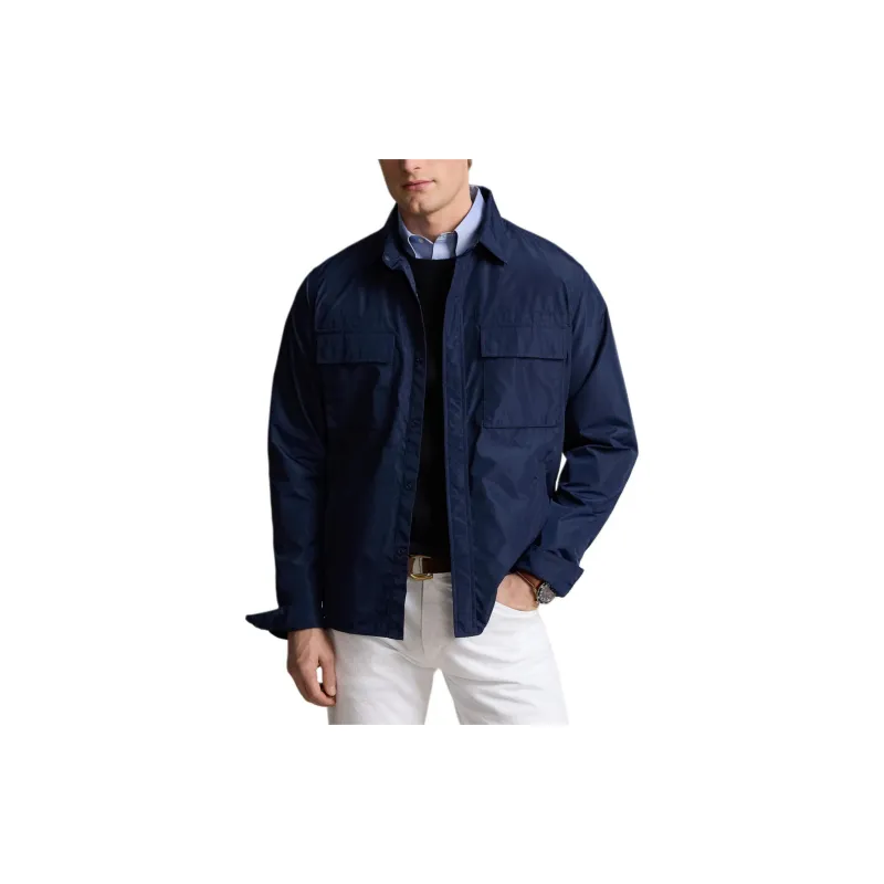 Polo Ralph Lauren SS24 Jackets Coats Men's Dark Blue-2