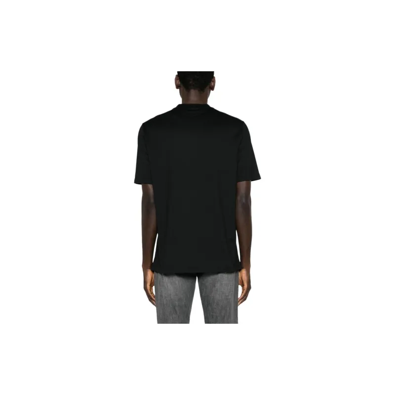 Brunello Cucinelli Logo Printed Crewneck T Shirt-2