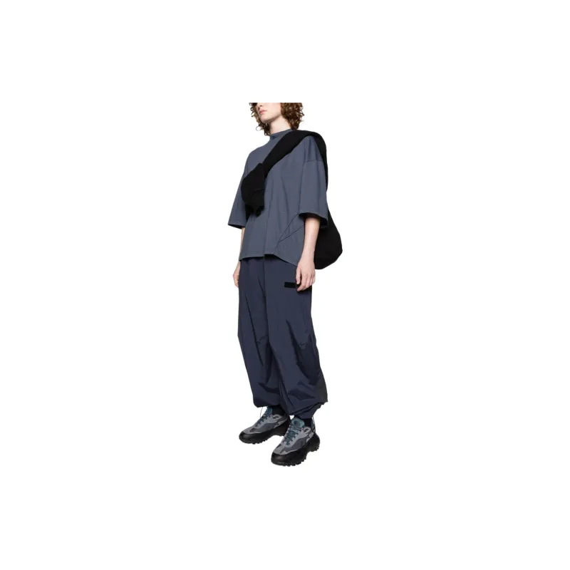 Reebok Panelled Mid Rise Straight Leg Pants-3
