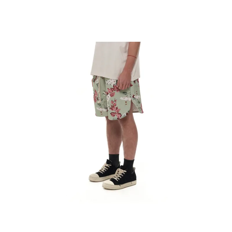JUNGLE GURL Casual Shorts Unisex Ice Blue-3