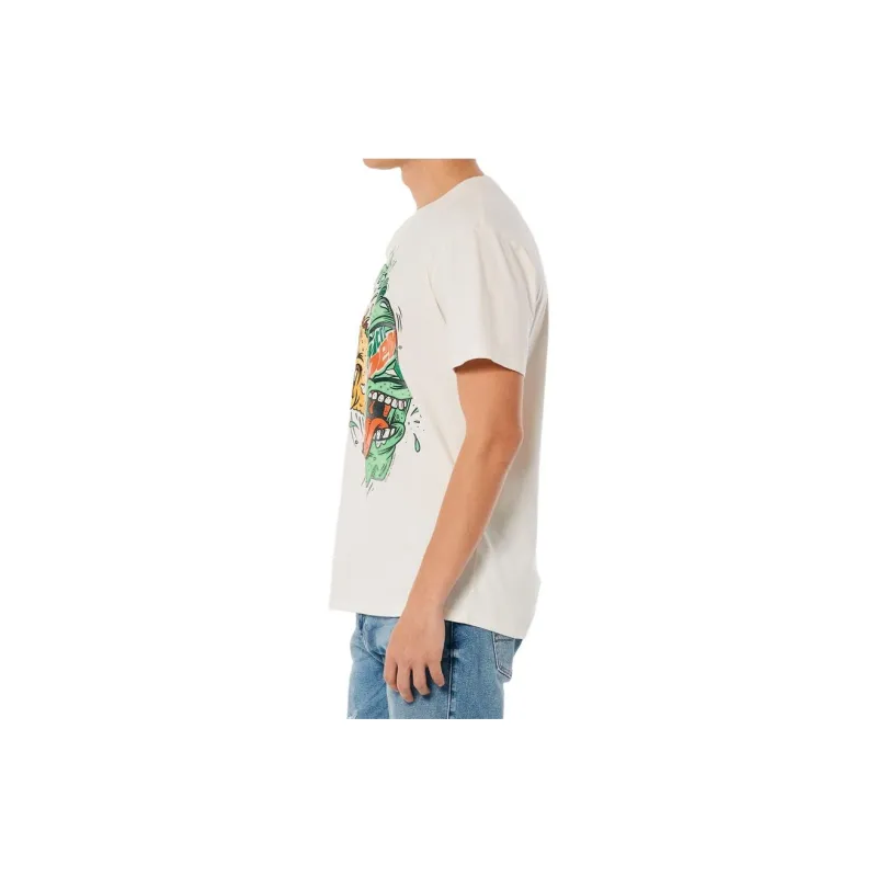 Hollister T-Shirts Unisex White-3