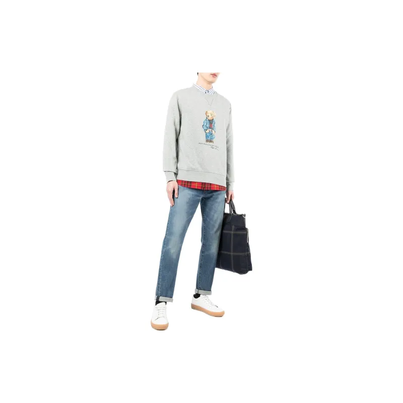 Polo Ralph Lauren Sweatshirts Men Gray-2
