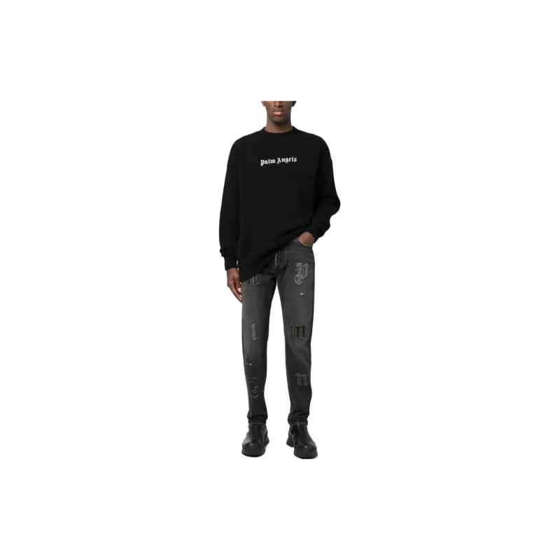 PALM ANGELS Classic Logo Sweater-1