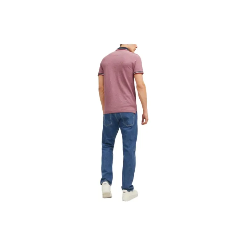 JACK JONES· Polo Shirt Men's Pink-3
