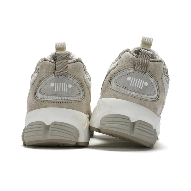JEEP SPIRIT Anti Slip Wear Resistant Breathable Lightweight Balance Low Top Running Shoes Men's Light Sandy-4