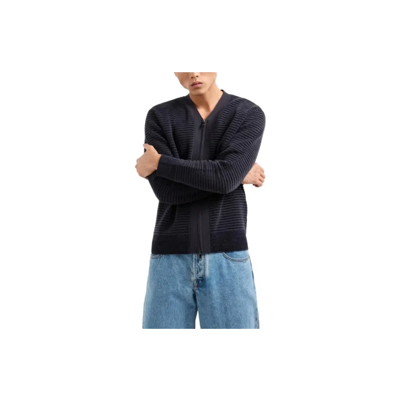 ARMANI EXCHANGEAE FW24 Knitwear Men's Navy-1