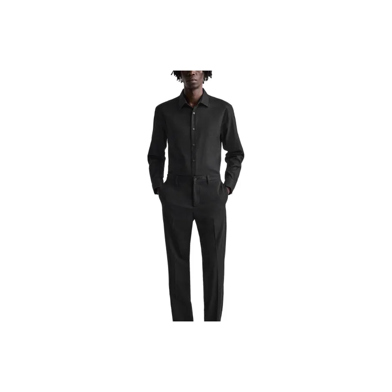 ZARA Shirts Men Black-2