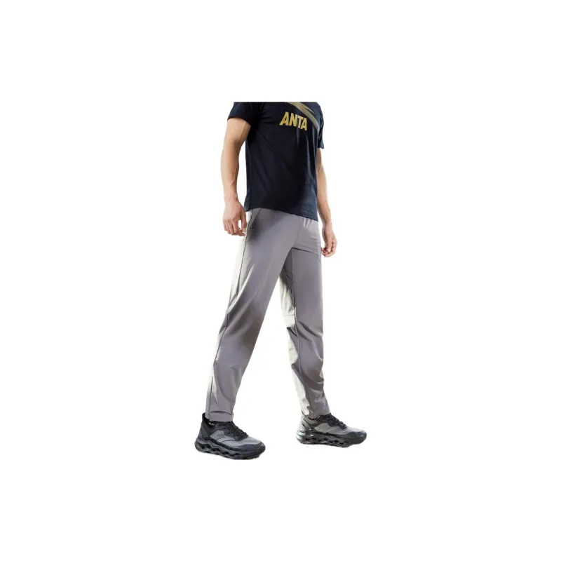 ANTA Variety Training Collection Casual Pants Men Gray-4