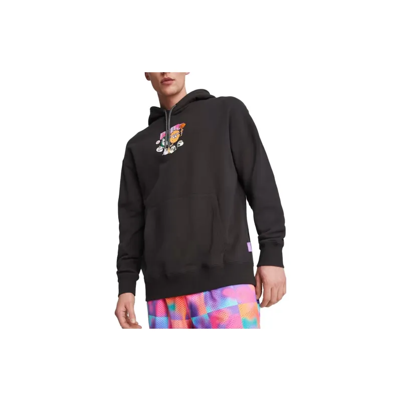 PUMA X 8enjamin Co branded Series Sweatshirts Men Black-3