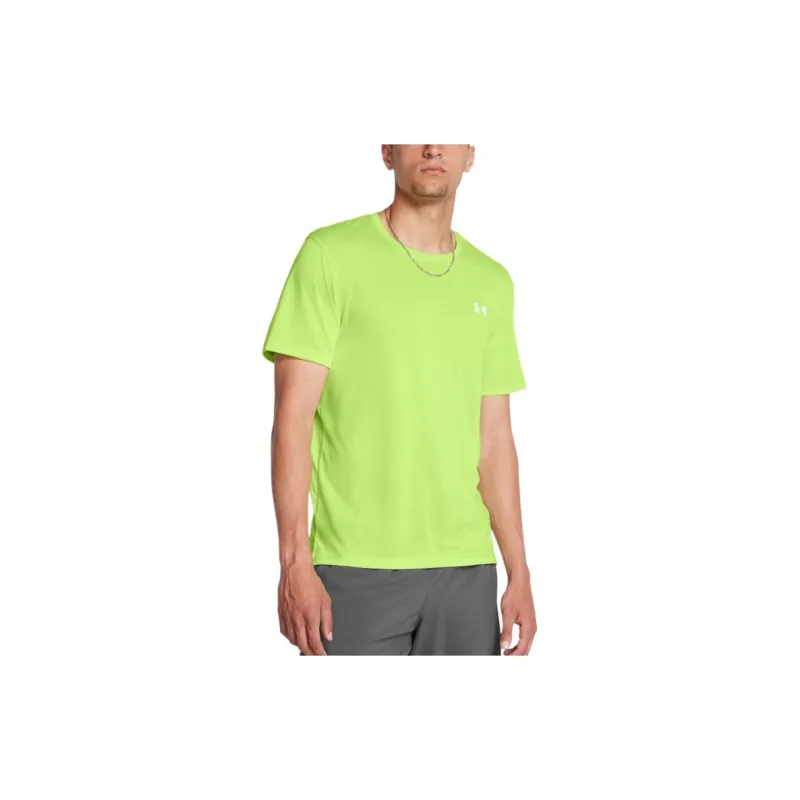 Under Armour Launch Men's UA Short Sleeve T Shirt Men's Transforming Green-2