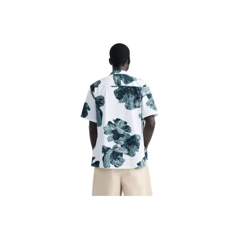 ZARA Shirts Men White-3