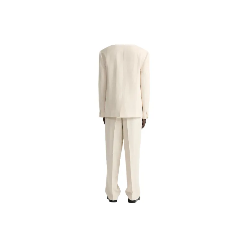 ZARA Suit Trousers Men Sand-3