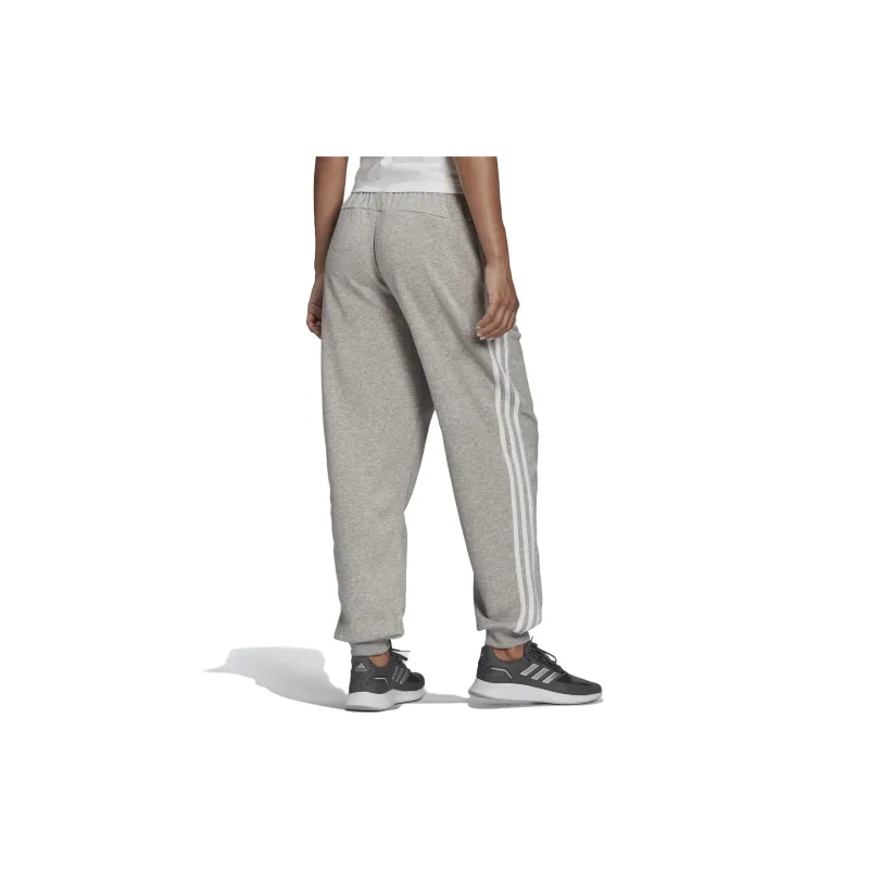 Adidas Knitted Sports Pants Women's Light Gray-1