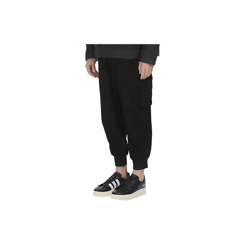 Y 3 Cargo Pants Men Black-4