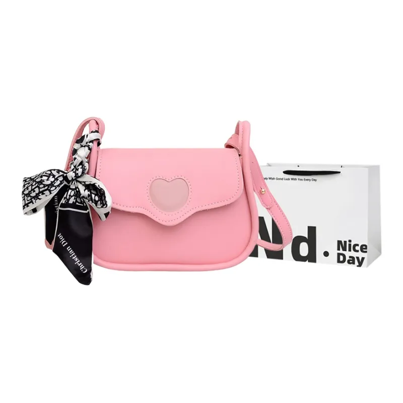 SWIMADE PU Crossbody Bag, Shoulder Bag Women's Black/Ecru/Pink-14