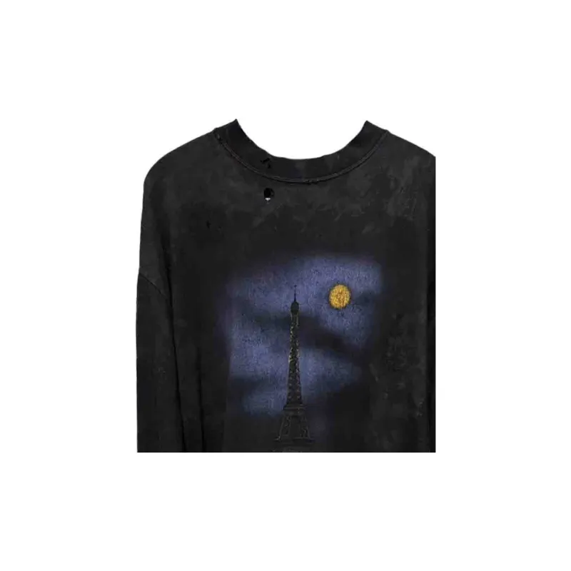 Balenciaga FW23 T Shirt Loose Fit Style Unisex Black-2