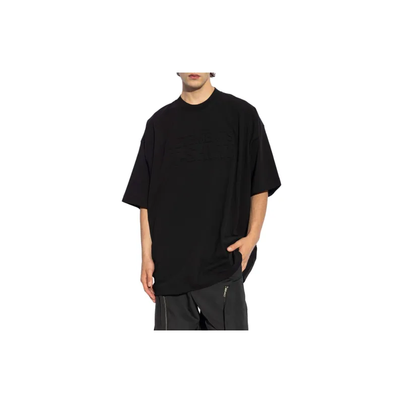 Vetements Logo embossed T shirt-3
