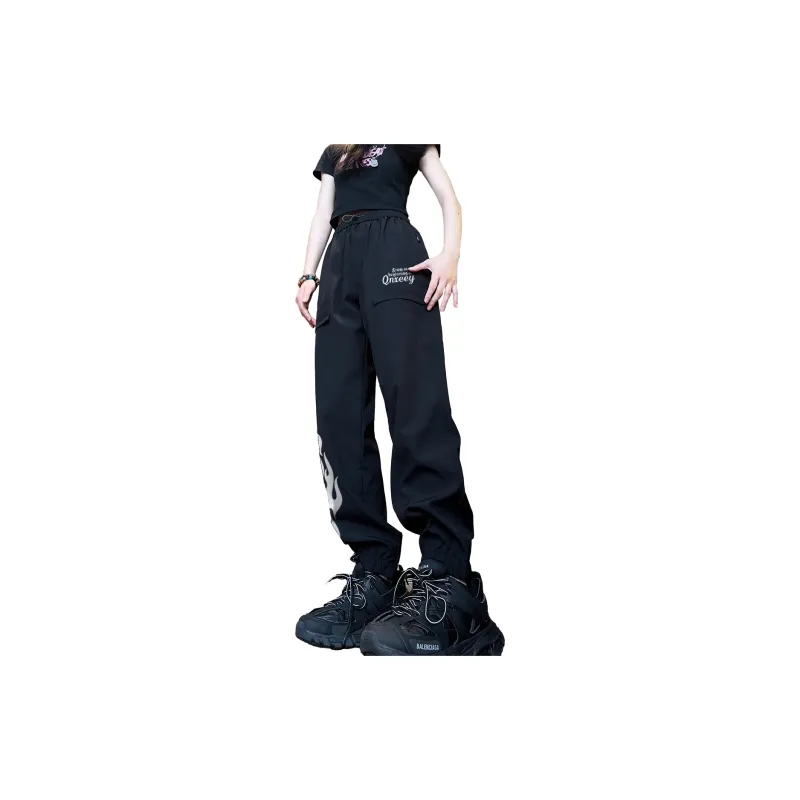 Qnxeey Casual Pants Unisex-10