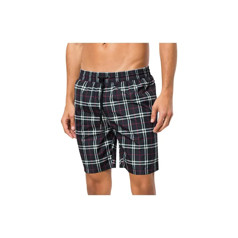 Burberry Casual Shorts Men Dark Blue-2