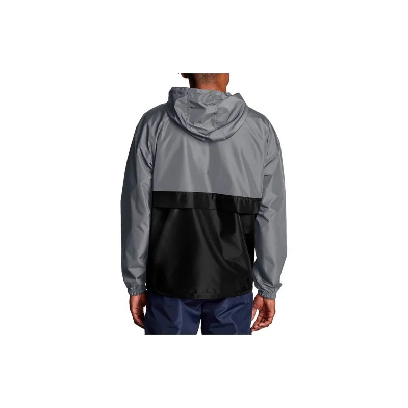 Champion Jackets Coats US Version Unisex Black & Gray Patchwork-2