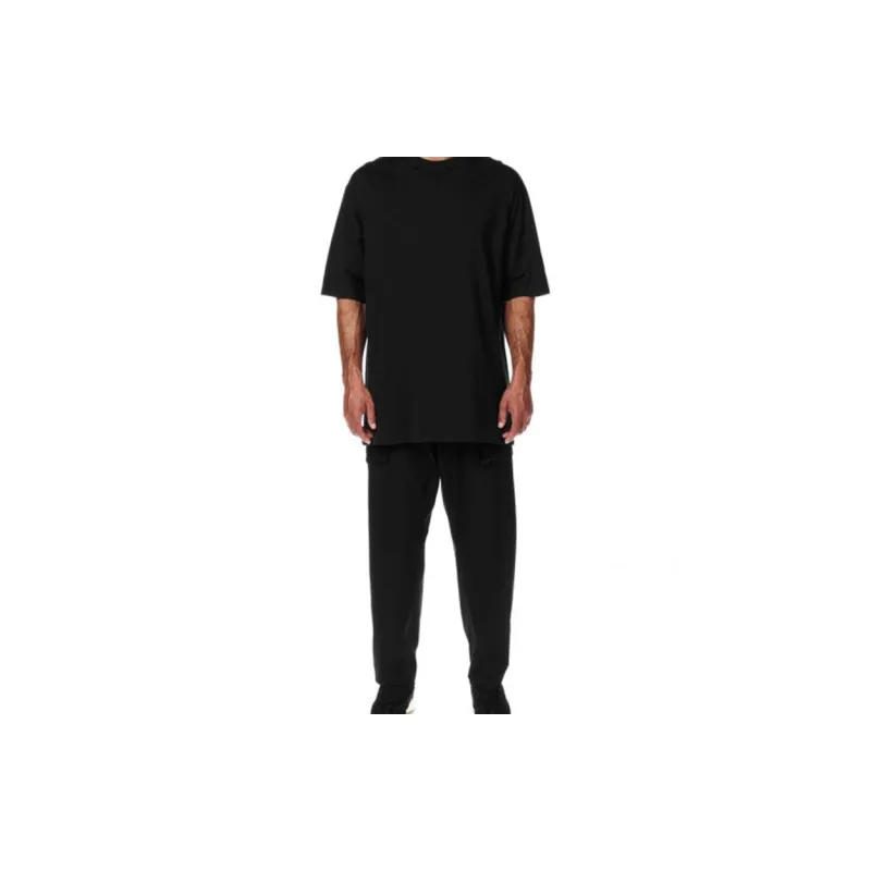 Y 3 Round neck Cotton T shirt-2