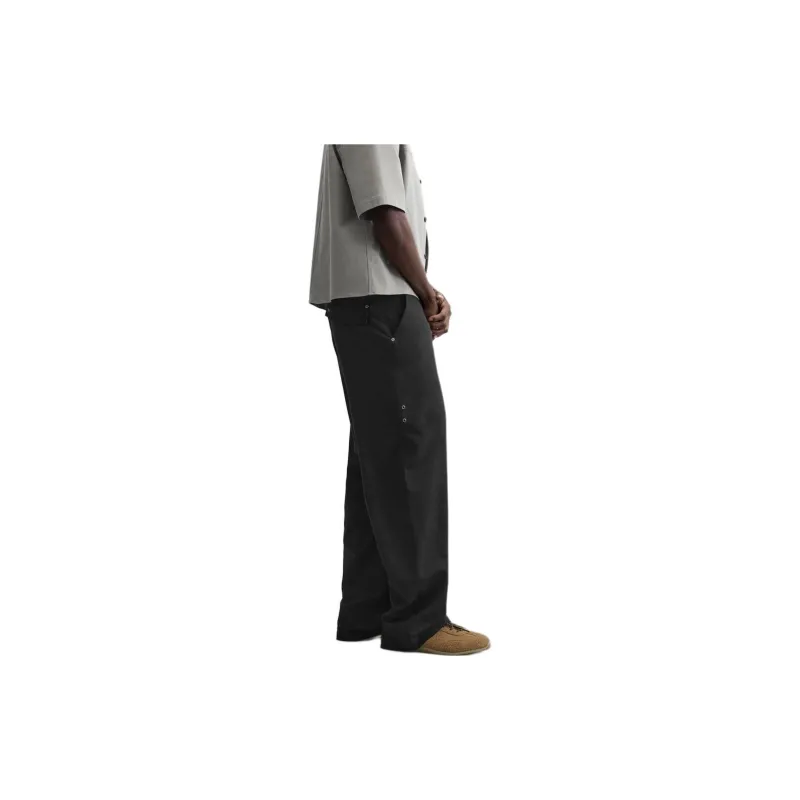 ZARA Casual Pants Men Black-4
