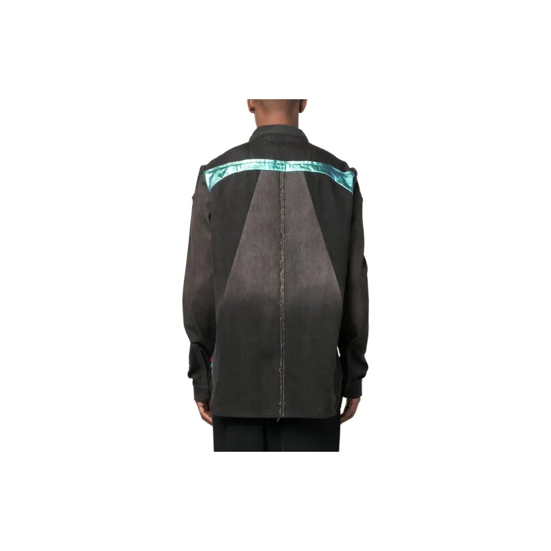 RICK OWENS Splintered Panel Jacket-2