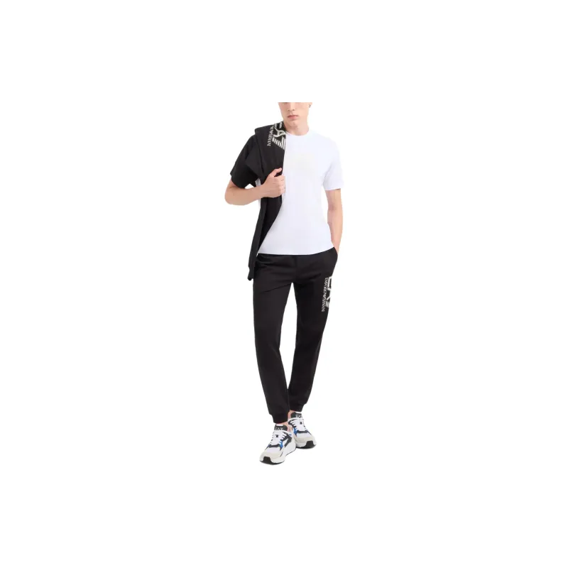 EMPORIO ARMANI Logo print Track Pants-1