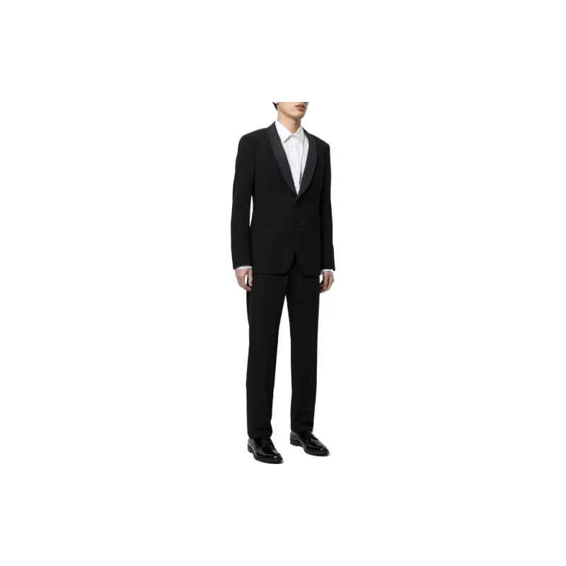 GIORGIO ARMANI Soho Line Single breasted Tuxedo In Wool Crêpe-1