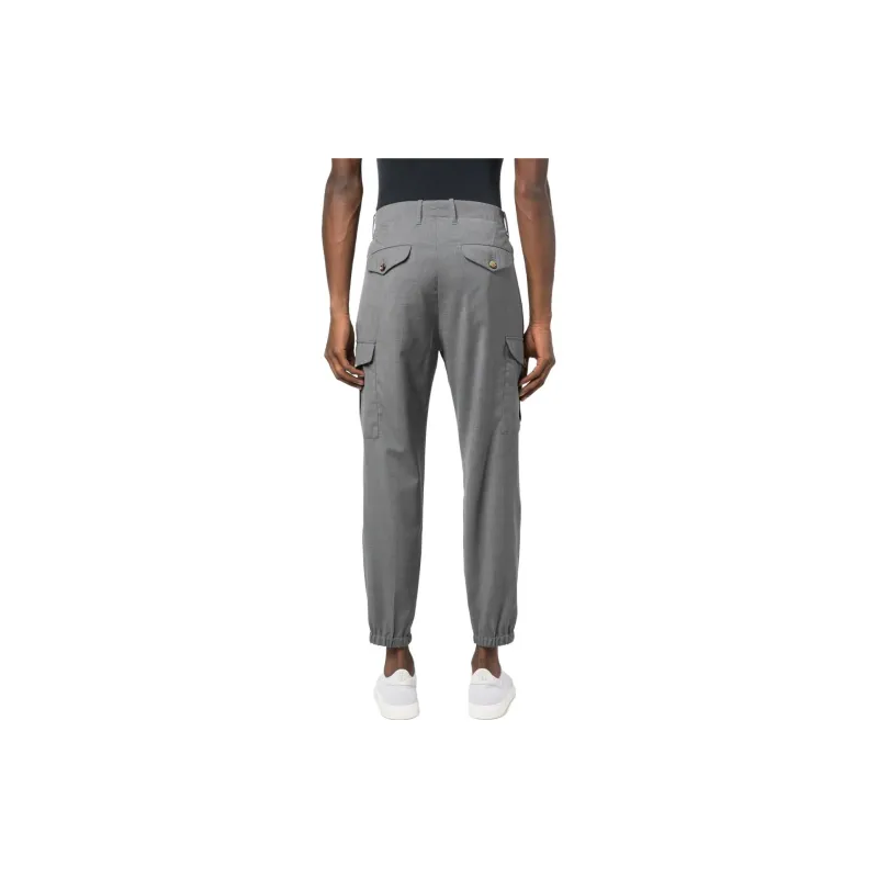 Brunello Cucinelli Zipped-cuff Cotton Trousers-2