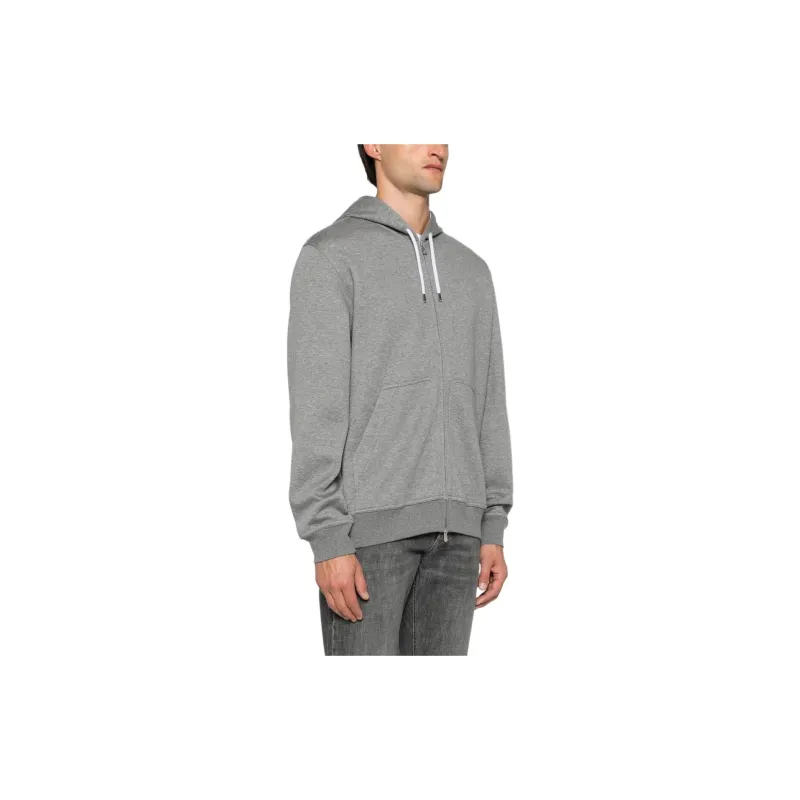 Brunello Cucinelli Zip Up Drawstring Hoodie-8