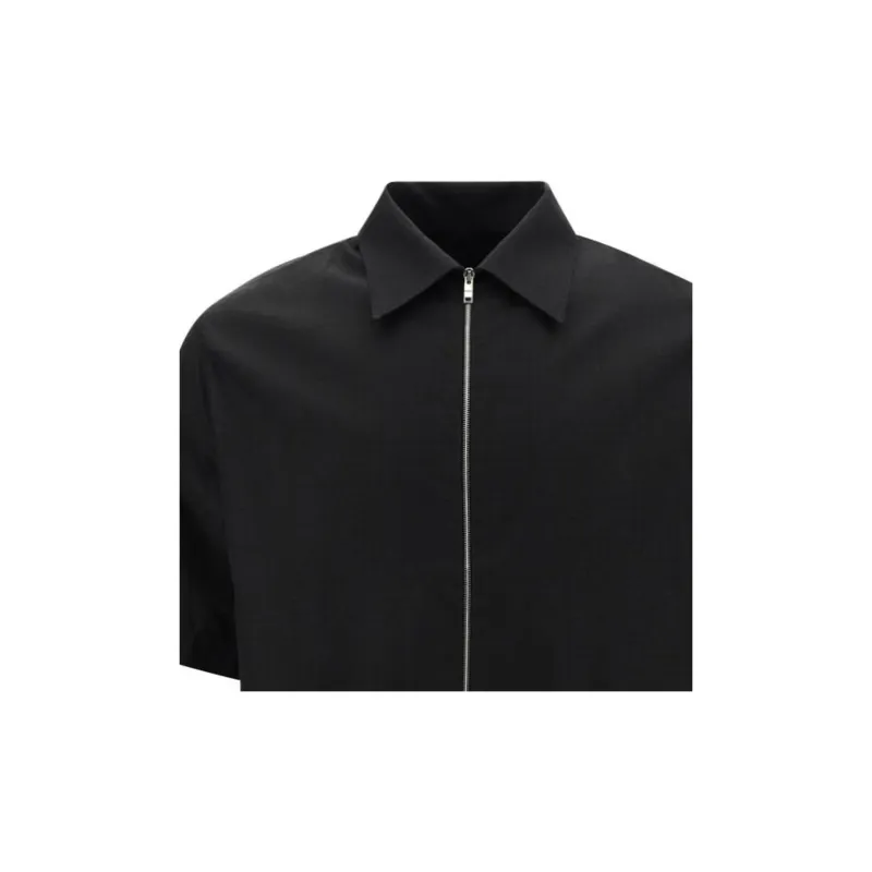 Givenchy Zip Up Short Sleeved Shirt-4