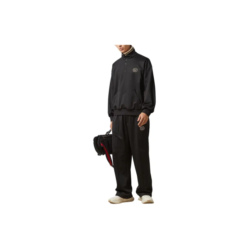 GUCCI Knitted Sweatpants Men's Black-1