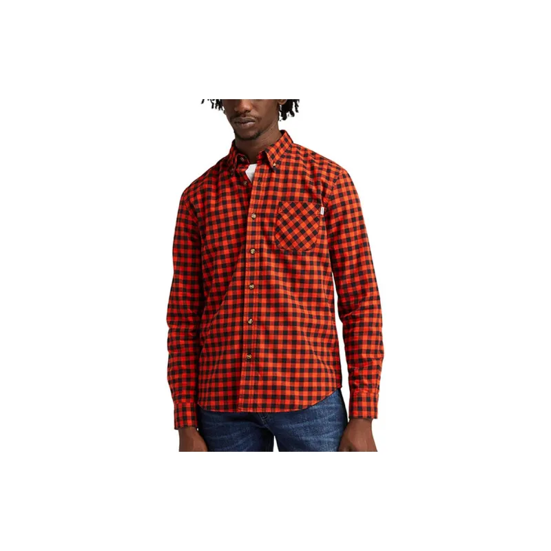 Timberland Shirt Men's Citrus Orange-3