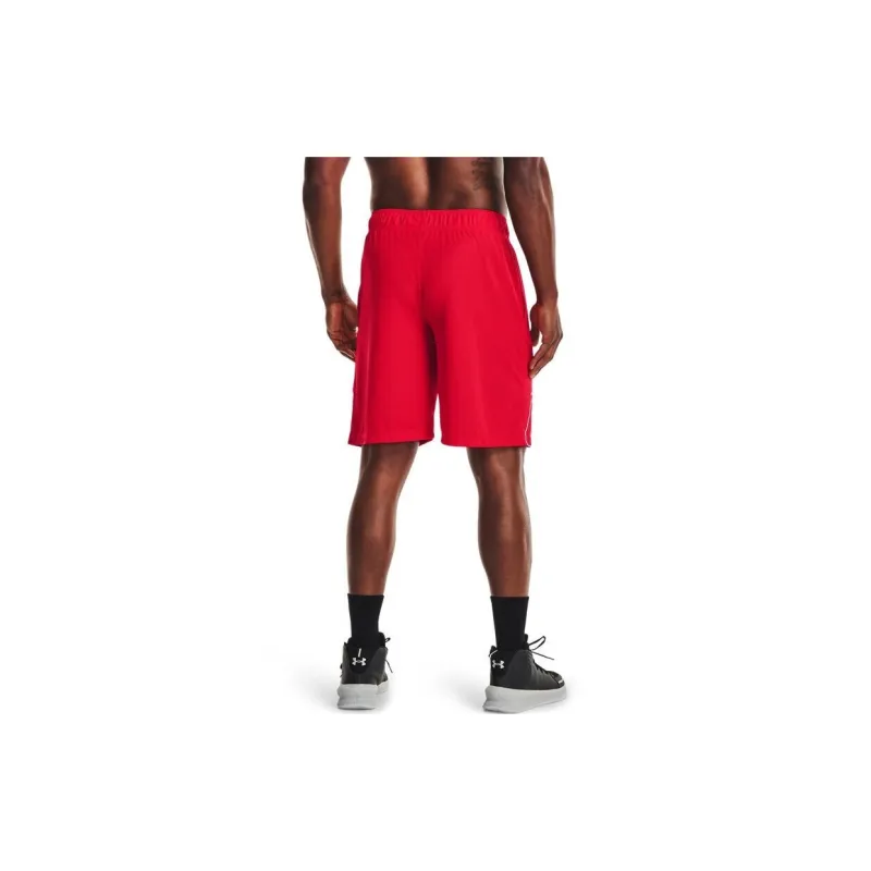 Under Armour Baselin Basketball Shorts Men Red-3
