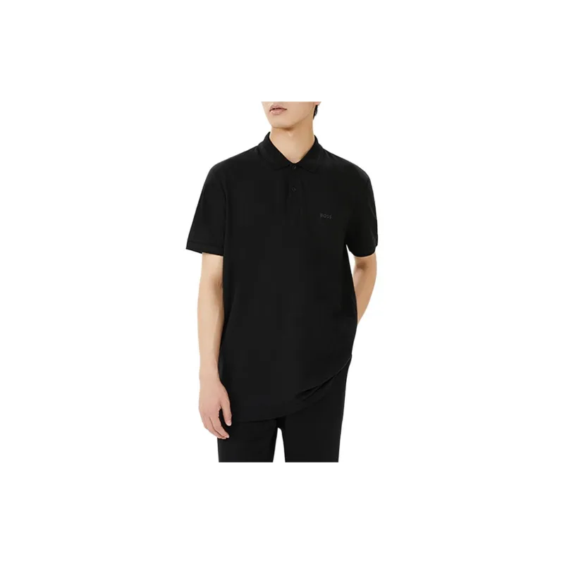 HUGO BOSS Short Sleeved Logo Printed Polo Shirt-3