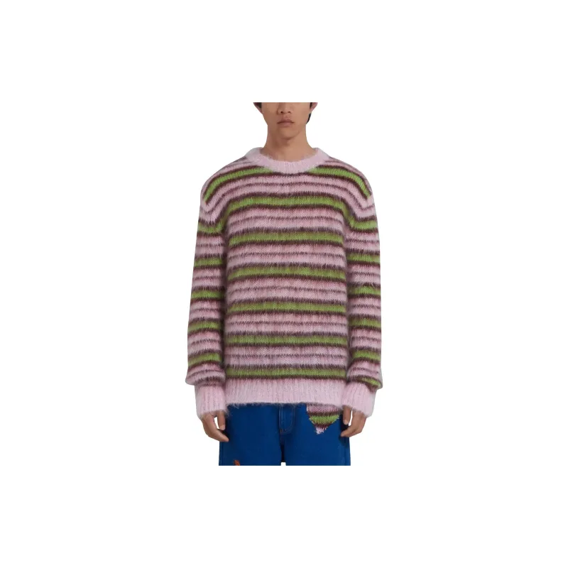 MARNI Striped Mohair blend Jumper-3
