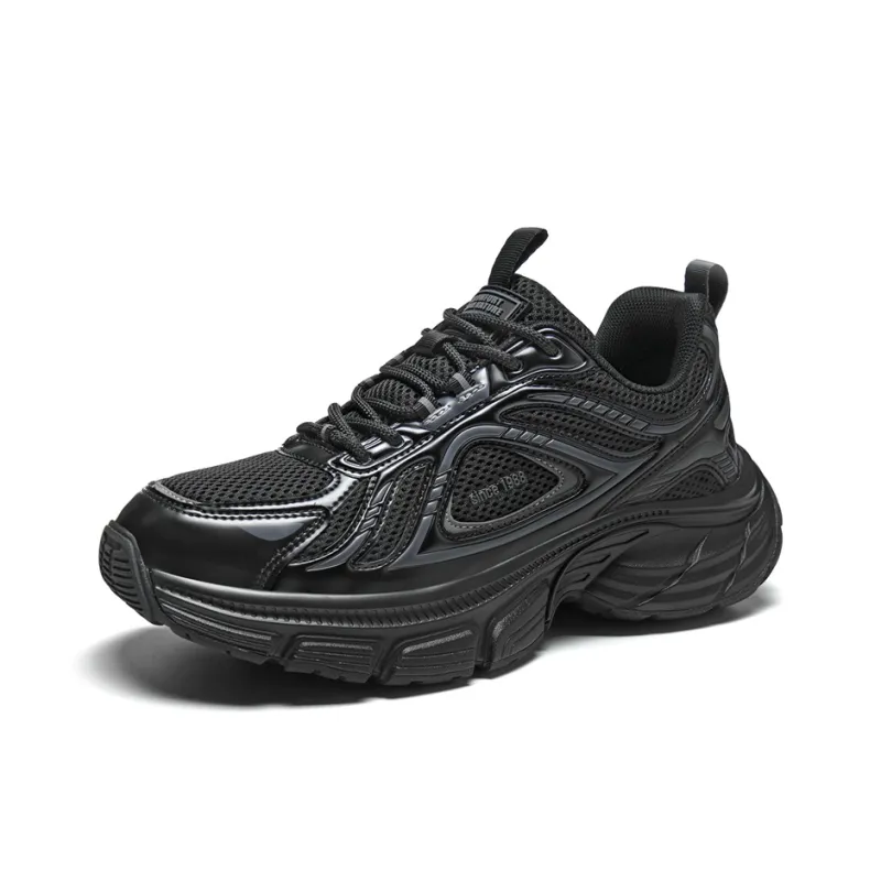 AOKANG Cushioned Anti-Slip Wear-Resistant Lightweight Height Increasing Low-Top Chunky Sneakers Men's-1