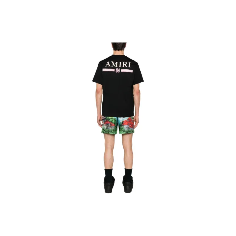 AMIRI Ma Watercolor Bar Tee-2