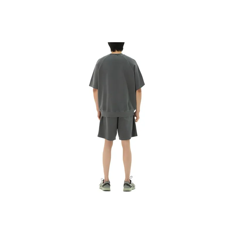 Lee T Shirts Unisex Charcoal-6