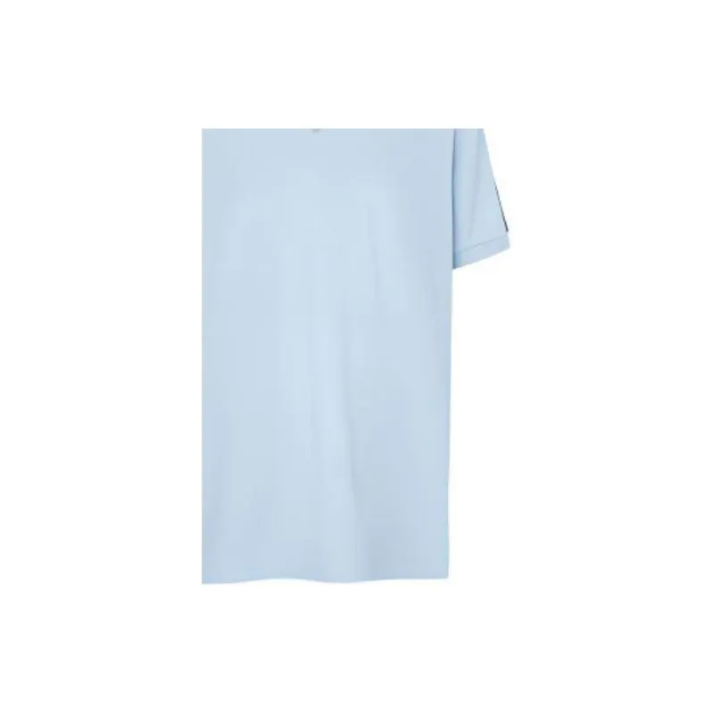 Burberry Polo Shirts Men Light Blue-6