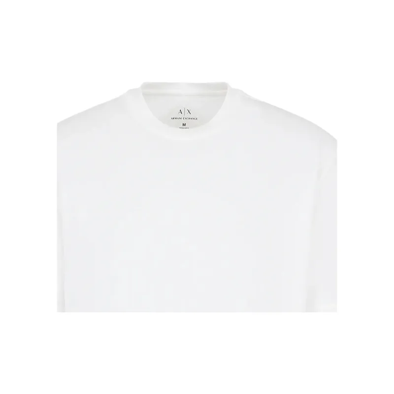 ARMANI EXCHANGE SS24 T Shirt Unisex White-5