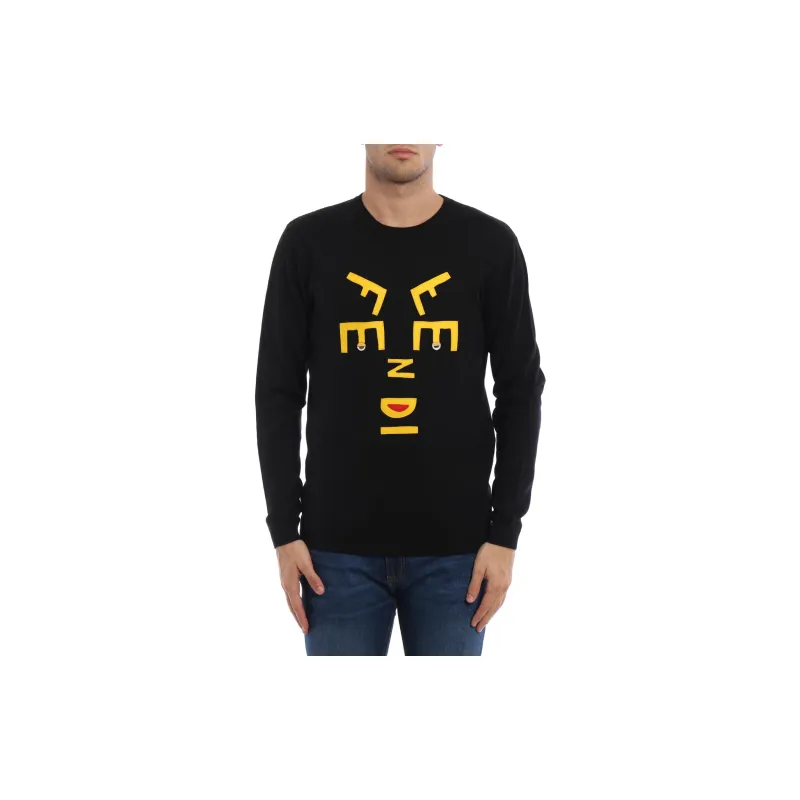 FENDI Sweaters Men Black-1